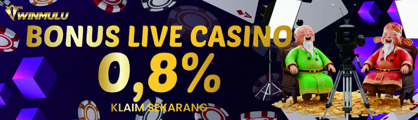 REBATE LIVE CASINO 0.8%